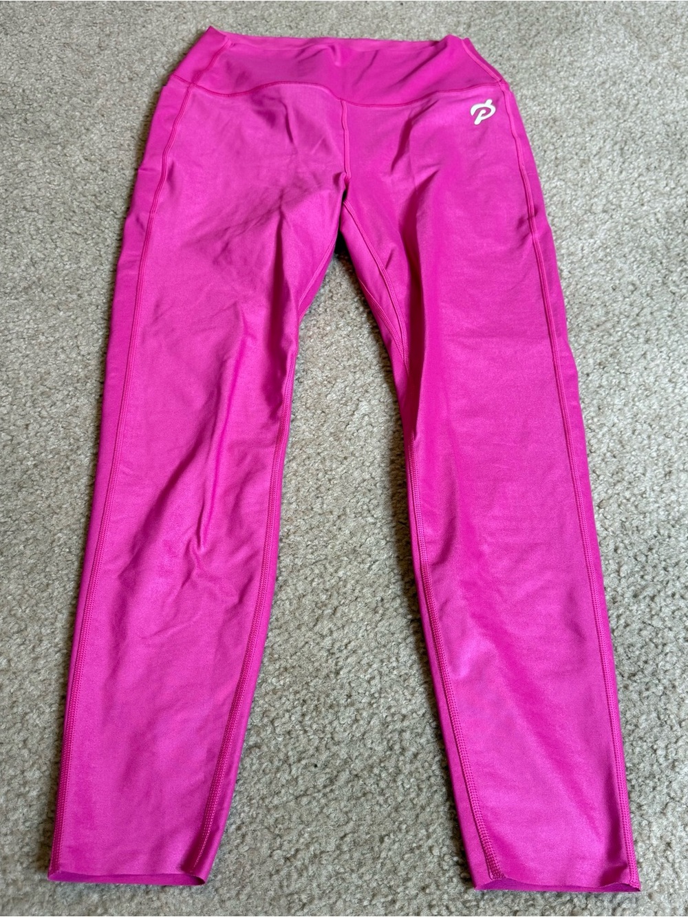 Peloton Hot Pink Leggings Size Large